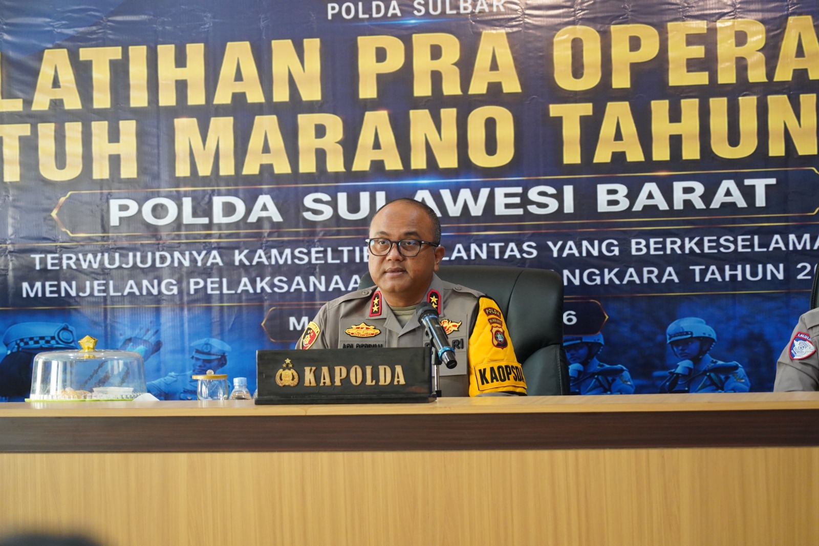Latpra Ops Patuh Marano 2026, Kapolda Sulbar: Utamakan Inovasi dan Pelayanan, Penegakan Hukum Langkah Terakhir