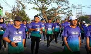 Kapolresta Kendari Hadiri Adhyaksa Run, Momentum Perkuat Soliditas Forkopimda