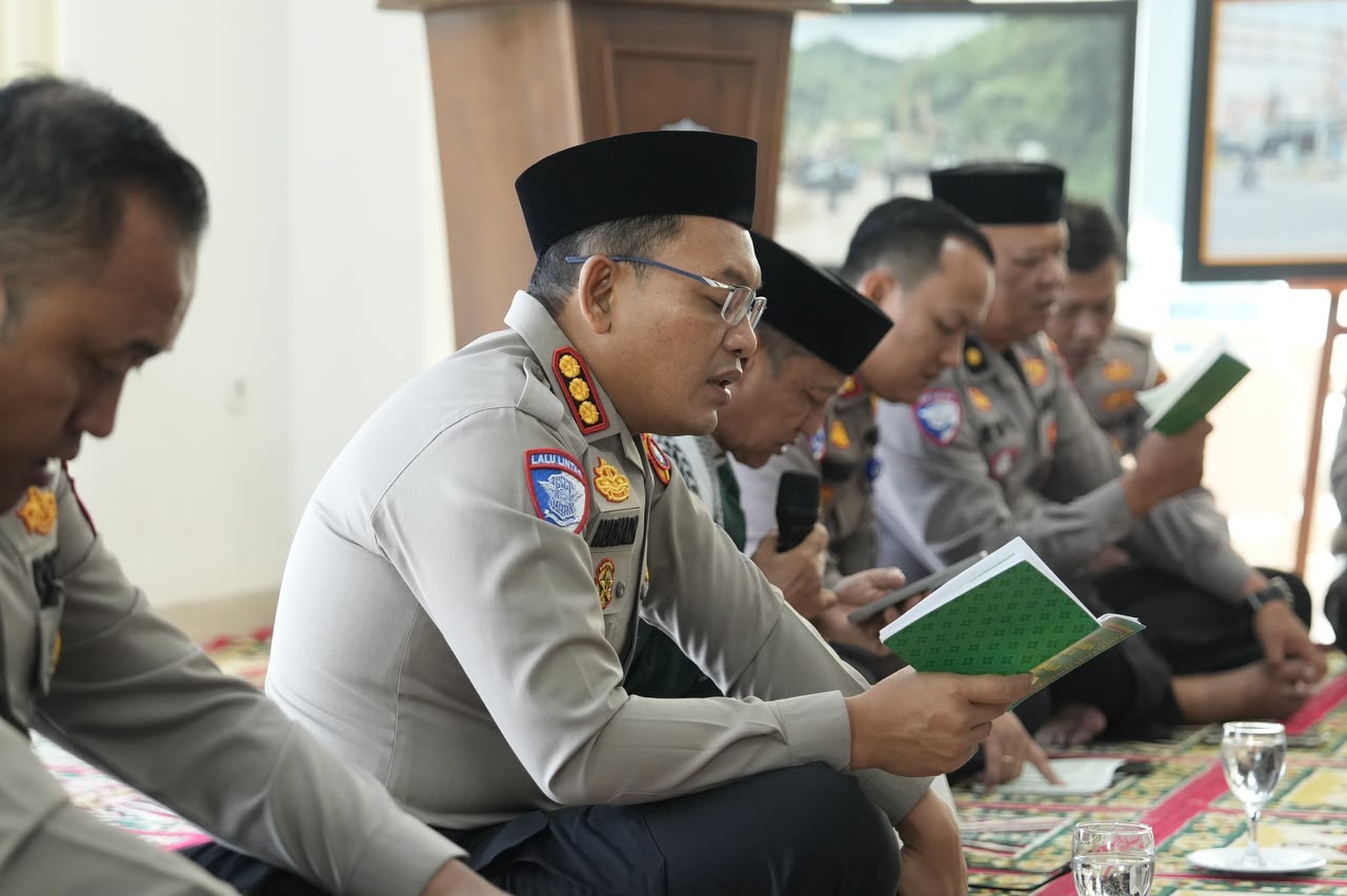 Doa Bersama dan Aksi Kemanusiaan, Iringi Semarak HUT Lalu Lintas Bhayangkara ke-71