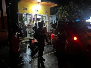 Lewat Patroli Humanis, Polantas Polda Sulbar Jaga Malam Panjang dan Kawal Keselamatan Warga