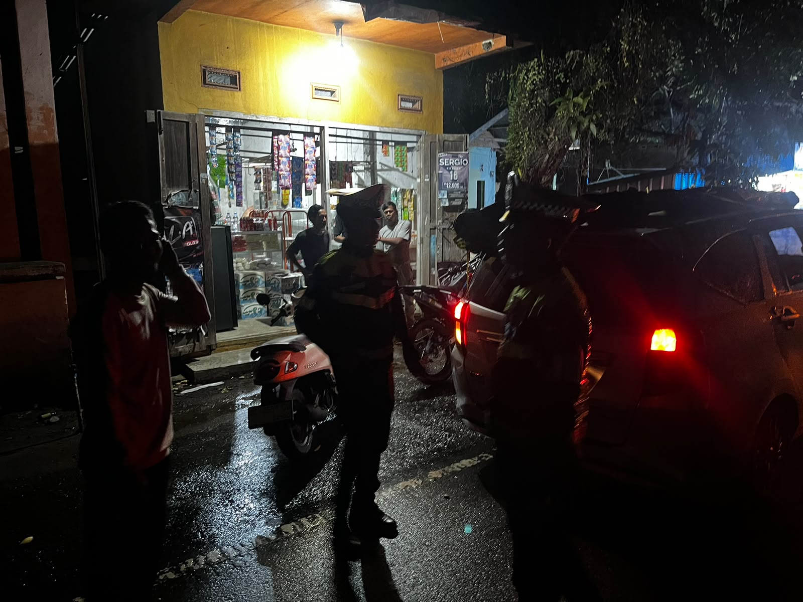 Lewat Patroli Humanis, Polantas Polda Sulbar Jaga Malam Panjang dan Kawal Keselamatan Warga