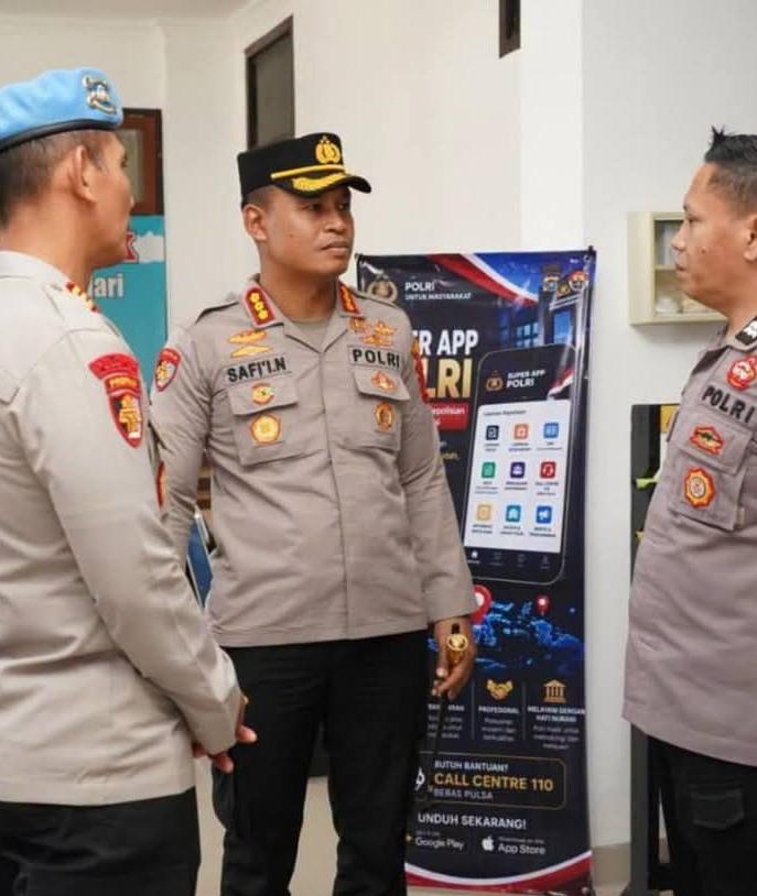 Kapolresta Kendari Terima Tim Penilai Ombudsman RI, Perkuat Optimalisasi Pelayanan Publik