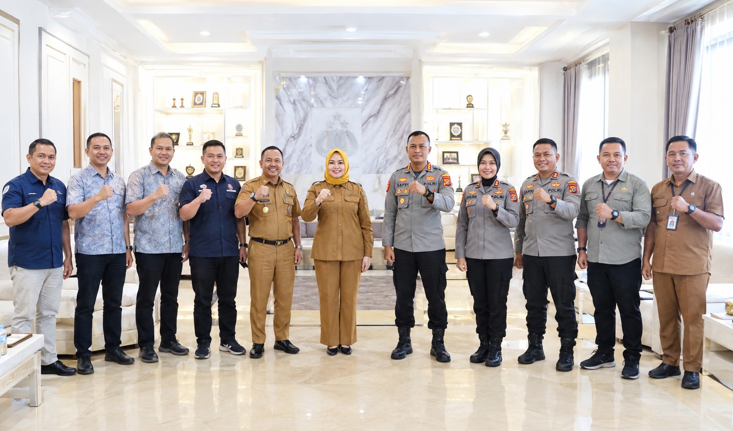 Kolaborasi Polresta dan Pemkot Kendari Diperkuat, Keamanan Masyarakat Jadi Prioritas