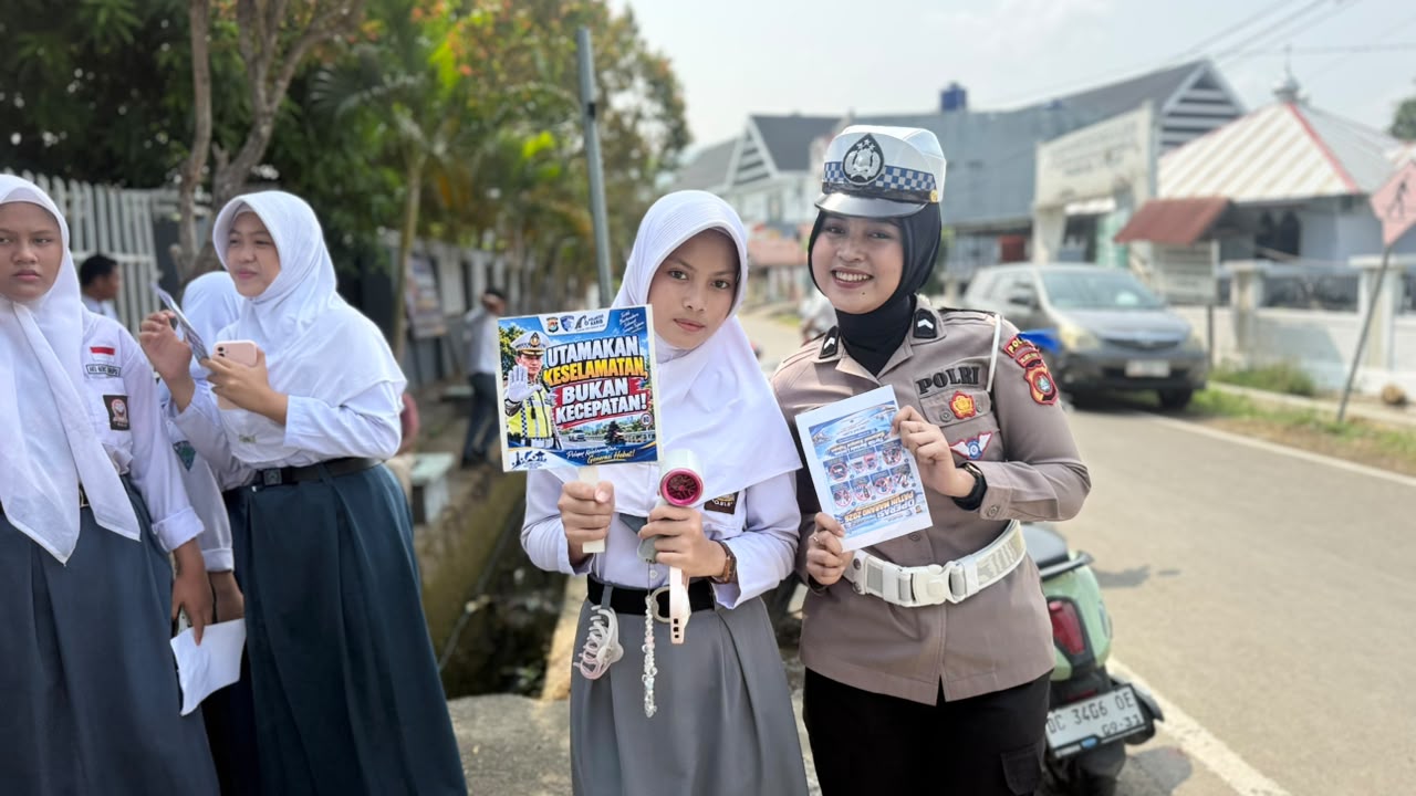 Sasar Pelajar di Mamuju, Satgas Polda Sulbar Jadikan Operasi Patuh Jadi Ruang Edukasi Seru